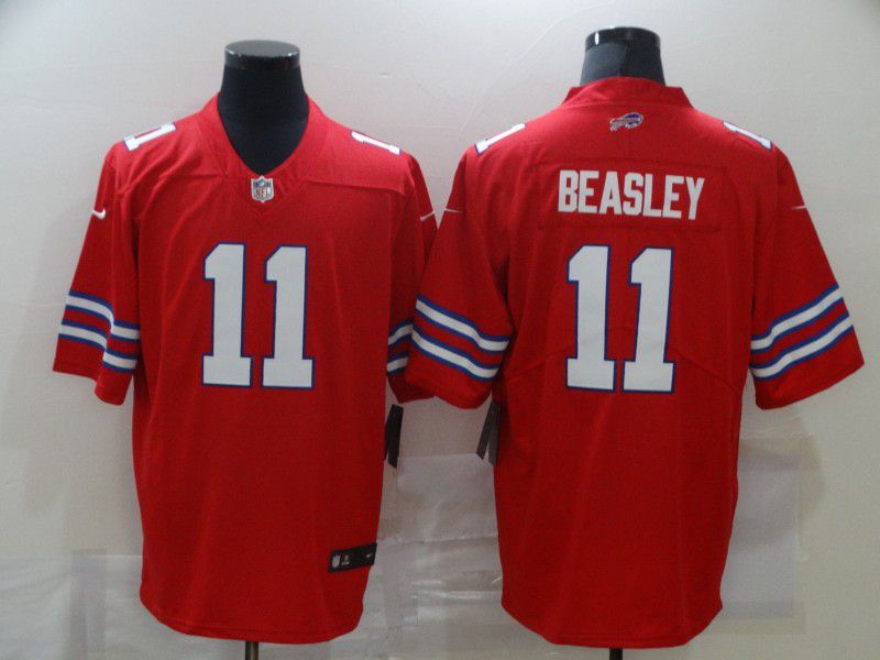 Men Buffalo Bills #11 Beasley Red Nike Vapor Untouchable Limited 2020 NFL Nike Jerseys->women nfl jersey->Women Jersey
